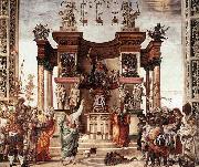 LIPPI, Filippino St Philip Driving the Dragon from the Temple of Hieropolis oil painting artist